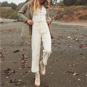 Marine Layer Bridget Pant in Antique White